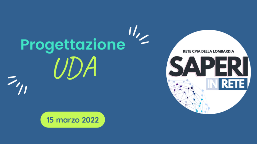 #meetingSaperi – Incontro formativo sulle UDA