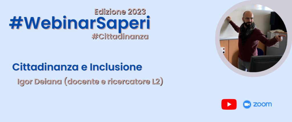 Webinar/2 – Cittadinanza e Inclusione